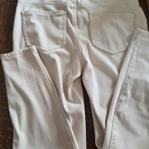 🌲🎿❤️🎁🌲⛷️⭐🎁⛷️Winter White Time And Tru Women's Stretch Knit Jeggings - Picture 7 of 17